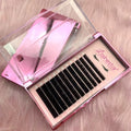 Private Label 0.03 0.05 0.07 Individual Lash Supplier Soft Matte Black Volume Lash Trays C D Fluffy Cashmere Eyelash Extensions