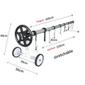 Factory Price New Design Above Ground Aluminum Pool Roller Reel for Swimming Pool