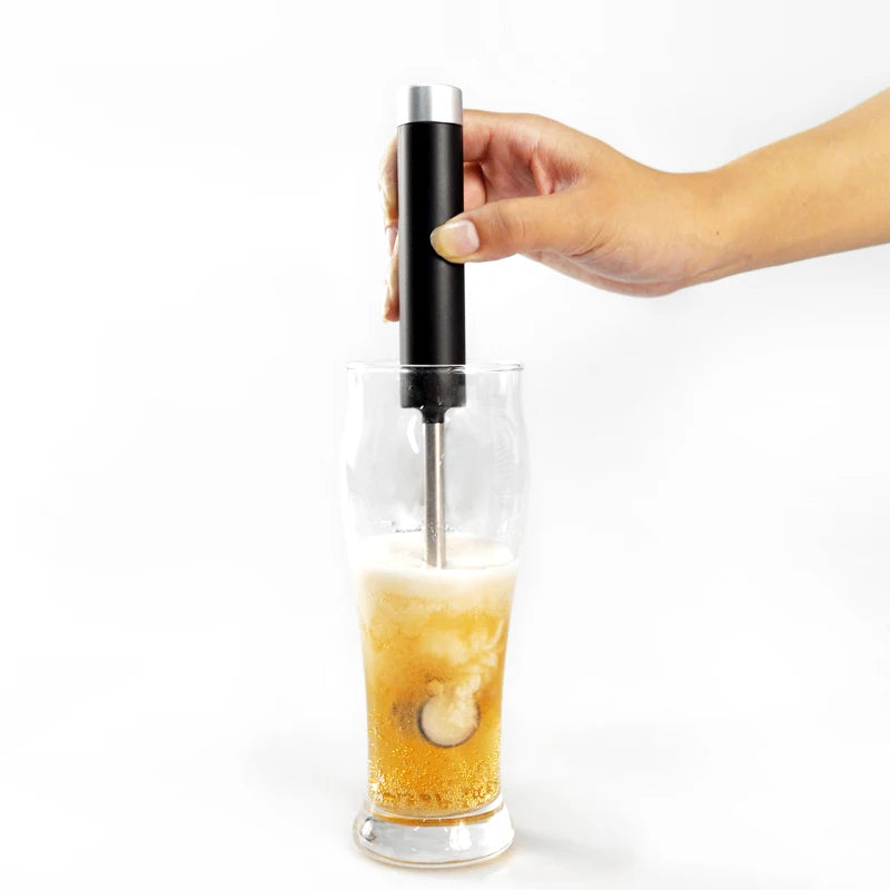 Mini Dispenser Ultrasonic Muddler Draft Machine Sale Exquisite Bubbles Server Portable Beer Foam Maker for Party
