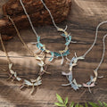 Summer Fresh Colorful Painting Oil Dragonfly Necklace Luxury Fashion Simple Enamel Necklace for Women