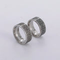 Vintage Stainless Steel Celtics Knot Rings Irish Jewelry Stainless Steel Knots Men Ring Chunky Ring Jewelry Gifts for Women