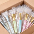 Wholesale Private Label Cosmetic Tools SPA Makeup Brush Soft Silicone Face Mask Brush