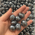 Wholesale Polished Terahertz Crystal Gravel Terahertz Tumbled Healing Stones for Home Decor