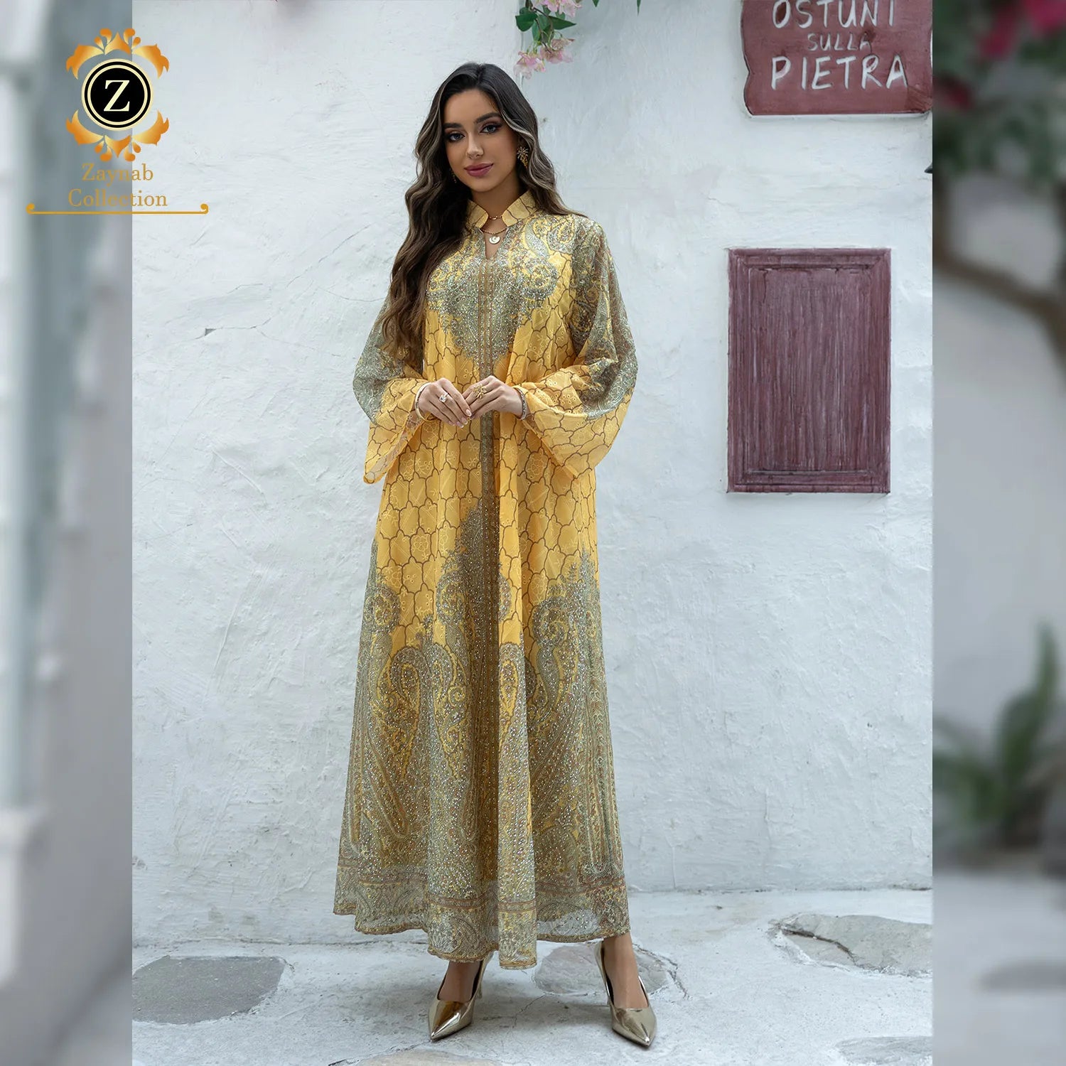 Zaynab Fashion Abaya Dubai Turkey Muslim Fashion Women Muslim Dress Abaya Women Muslim Dress