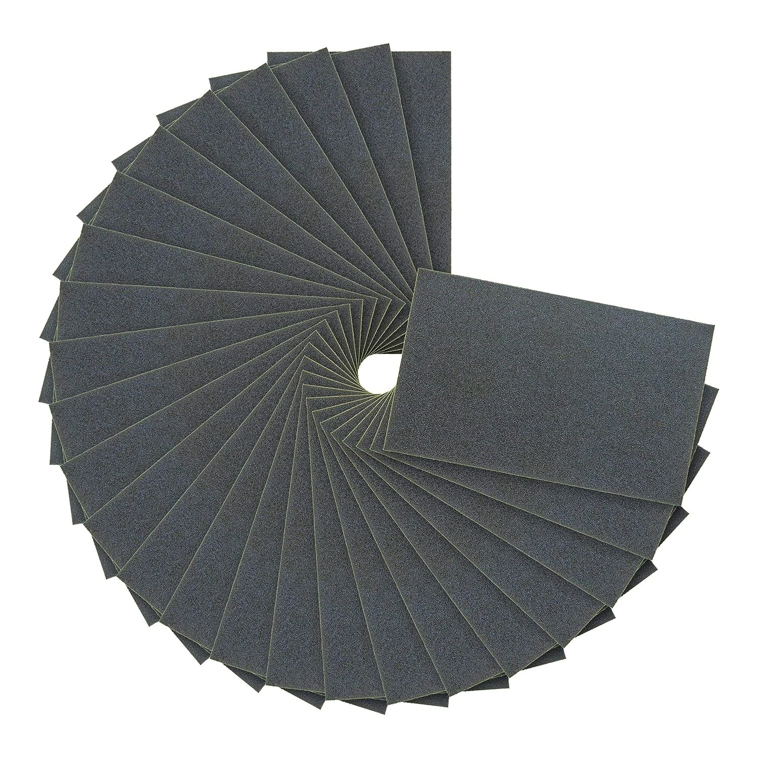 US Local Stock Ships in 24H Free Shipping USA 20PCS 9"x5.5" Silicon Sandpaper Wet Dry P80 P120 Sanding Sheets for Wood & Metal