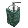 Marble Soap Pump Ball Shape With Pe Insert Bathroom Accessories Lotion Dispenser Dark Emperador Liquid Bottle Dispenser