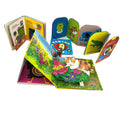 Chinese 3D Effect Custom Design Small Size Short Story Babies Hard Cover Picture Comic Children's Board Toy Book Printing