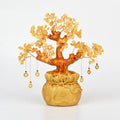 Wholesale Natural Quartz Gemstone Bonsai Large Crystal Money Tree Citrine Rich Tree