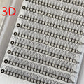 Ultra Dark Black Premade Fans 3D 4D 5D 6D Volume 3d 4d 5d Fans Lash Private Label Tray