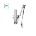 Doorplus 45kg Bearing Concealed Wood Door Closer Invisible Pivot Hydraulic Door Closer Hinge Hidden Floor Spring
