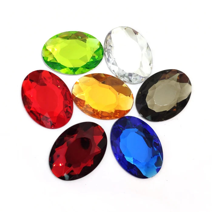 Factory Wholesale Flat Back Various to Choose Acrylic Rhinestone Gems for Crafts