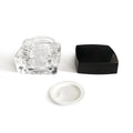Cosmetic Packaging Transparent PlasticJar 5g 10g 15g 30g 50g Black Silver Gold  Double Wall Acrylic Cream Jar