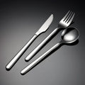 Flatware Cutlery Table Ware Cutlery Set Dinnerware Gold Stainless Steel Creative Rainbow Black Gift Silver Customize   1029001