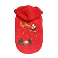 Wholesale Hot Selling Christmas Dog Hoodies Clothes