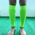 Adults Kids Men Plus Size Leg Cover Calf Sleeve Sport Football Pads Kicking Ball Protection Gear  Soccer Socks Cover Shin Guard