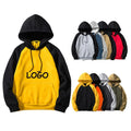 Custom Logo 100% Polyester Fabric Mens Hoodies Customize Blank Casual Oversized Hoodie Printing Embroidery Logo for Unisex