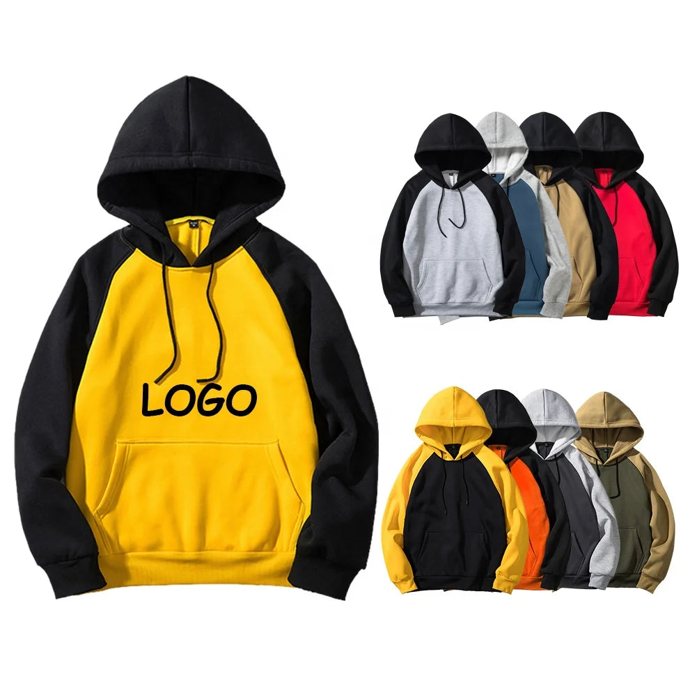 Custom Logo 100% Polyester Fabric Mens Hoodies Customize Blank Casual Oversized Hoodie Printing Embroidery Logo for Unisex