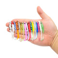 OEM Eel Lure 65mm 1.5g Small Fish Rubber Soft Fishing Bait Mold with Hook for Ocean Boat or River Fishing 10pcs/bag MegaBDM