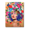 Hongya Printed Canvas Painting Flowers Oil Painting Gift Wall Home Decoration