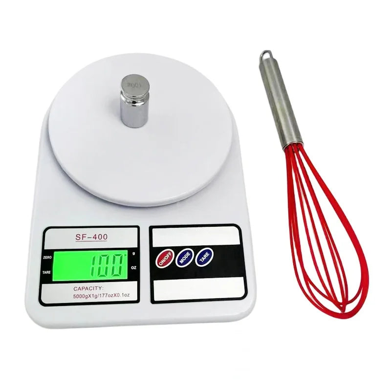 Digital Gram Scale 10kg Household Kitchen Food Medicinal Material Jewelry Baking Scale Foreign Trade ABS Material Accurate