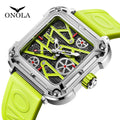 Onola  3831 Sport Mechanical Watches for Men Waterproof Smart Watches Men Wrist Luxury Custom logo Luminous Watches Men