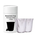 Wholesale 304 Stainless Steel Eco-Friendly Espresso Cups Set of 2 Pack Double Wall Insulated Demitasse with Gift Box