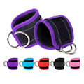 NQ SPORTS Fitness Accessories Gym Adjustable Portable Ankle Straps Buckle for Cable Manufacturer Strength Workout Ankle Strap
