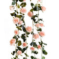 1.8M Hanging Fake Flowers Garland Artificial Rose Vines for Home Wedding Decoration