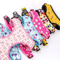 2025 Luxury Pink Custom Design Waterproof Polyester/Nylon Eco-Friendly Dog Harness Adjustable No Pull for Small Pets Sublimation