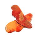 Huiying Fashion Wing Mookaite jasper Face Gua Sha Board Stone Tool Beauty Equipment for Face Anti Aging Jagged Face Guastone