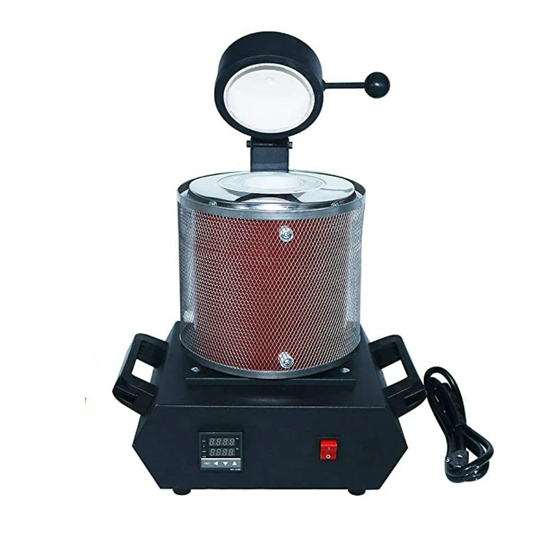 Portable Electric 1100â„ƒ Smelter Machine for Gold Silver Copper Jewelry Protective Net Metal Furnace Equipment