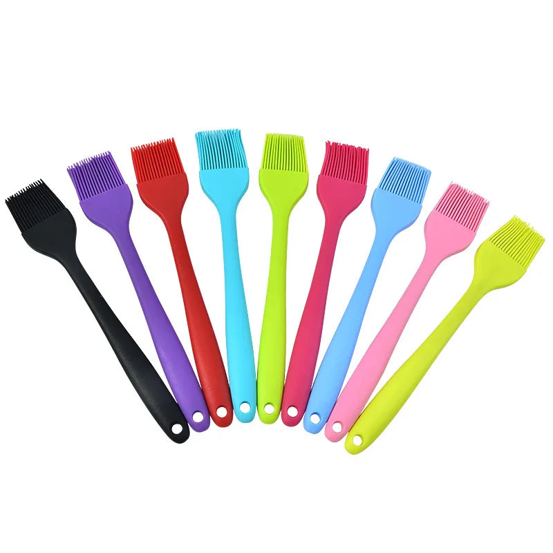 Food Grade Silicone Basting Pastry Brush Olive Oil Baking Butter Cooking Silicone BBQ Sauce Brush