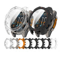 ShanHai PC Case+Glass for Garmin Fenix 8 43mm 51mm 47mm Screen Protector Anti-scratch Film Bumper Protective Cover for Fenix 8