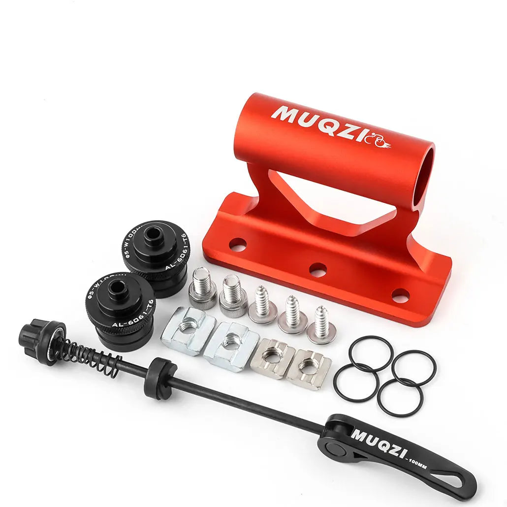 MUQZI Mountain Road Snow Bike Fork Mount Quick Release Installation Holder Bicycle Rack for Car
