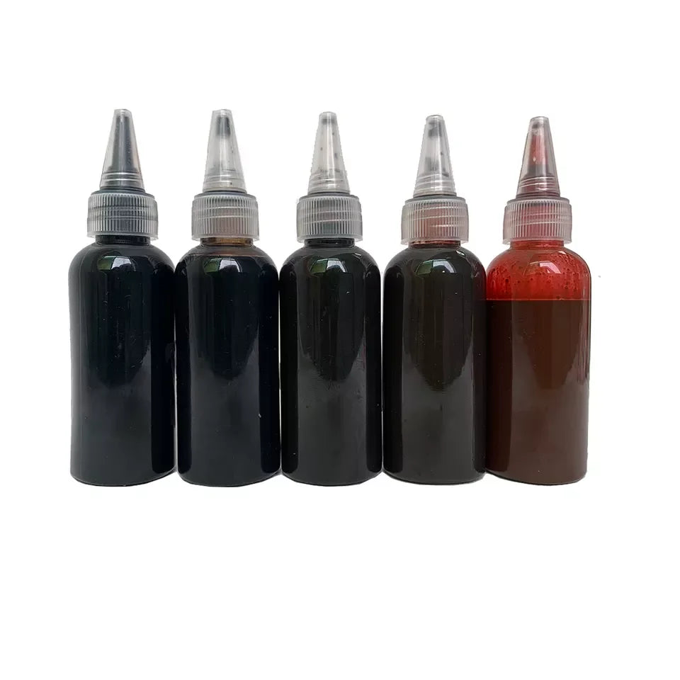 Private Label Black Spray for Hair Barber Enhancers Beard and Line up Color Enhancement Airbrush