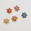 JFRB116 Colorful Star Button Cover Cufflinks Elegant Fashion Jewelry Button Covers For Women Shirts