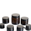 Hot Sale Matte Frosted Glass Candle Jar Cosmetic Face Cream 100 ml Glass Amber Jar