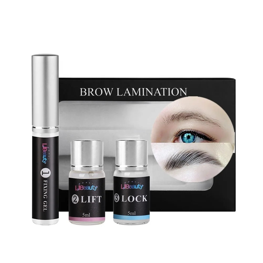 Wholesale Eyelash Perm Kit Lash Lifting Private Label Framed Brow Lift Mini Kit Instant Brow Shape in 8 Weeks