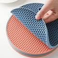 Tabletex  Silicone Trivets Mat 6 Packs Multipurpose Non Slip Heat Resistant Pot Holder