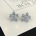 Ruyi Best-Selling 3ctw Women's Lab Diamond Pear Marquise Flower Earrings in 14K and 18K