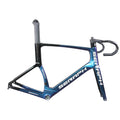SERAPH Bicycle Frame Aero Road Bike Carbon Frame Racing Flat Mount Bicycle Part All Inner Cable T1000 Frameset Chameleon TT-X38