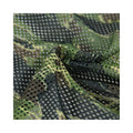230gsm Poly Mesh Fabric for Girls Tiger Stripe Camo Tactical Camouflage with Memory Feature