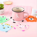 2022 New Custom Cartoon Pvc Rubber Drink Coasters