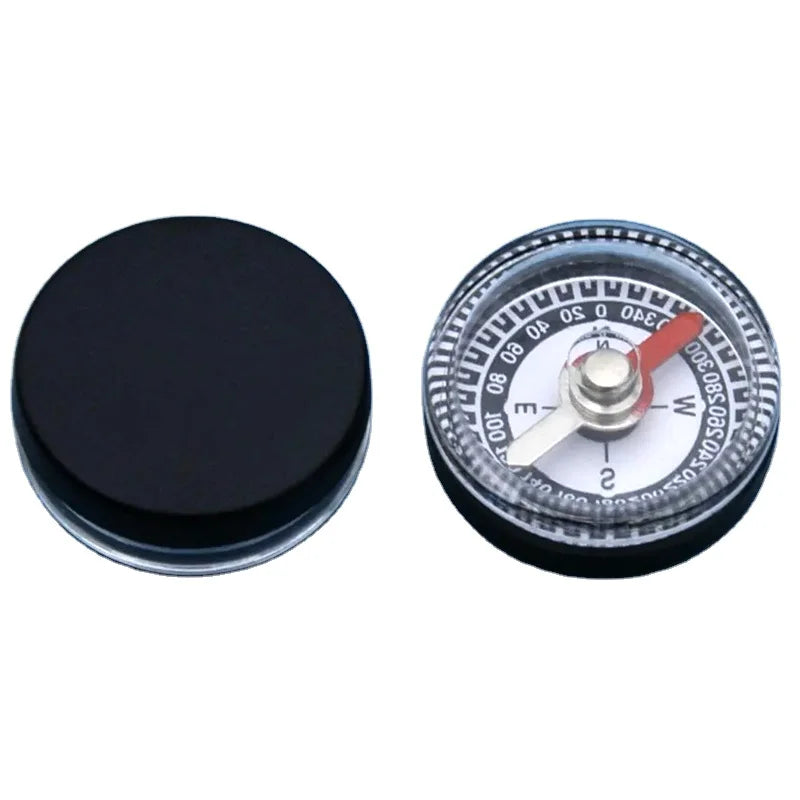 Cheap Survival Schooling Oil Filled Small Magnetic Mini 20 mm Plastic Round Pocket Compass