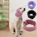 Personalized Winter Warm Dog Ear Muffs Breathable Fabric Noise Cancelling Ear Wrap Covers Scarf Calming Anxiety Relief
