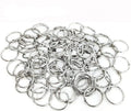 Open Book  Card Ring Binding Metal Loose Leaf Binder Hinged Snap Ring