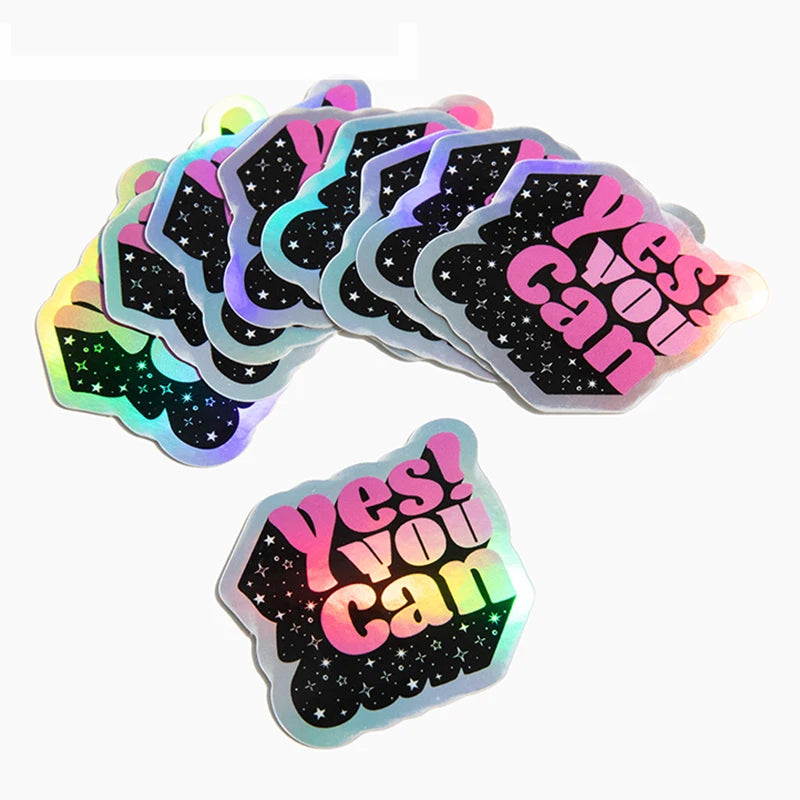 High Quality Custom Soft Biodegradable Printed Personalized Die Cut Adhesive Waterproof Sticker on Roll for Craft and Candle Use