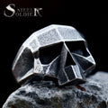 SS8-1193R Stainless Steel Men's Ring New Punk Rock 316L Stainless Steel Vintage Skull Ring for Men Jewelry