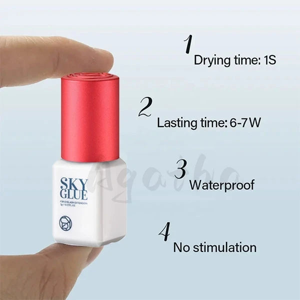 Korea Grafting eyelash Glue 1sec Fast Dry Lash Glue SKY S+ Eyelash Extensions Glue