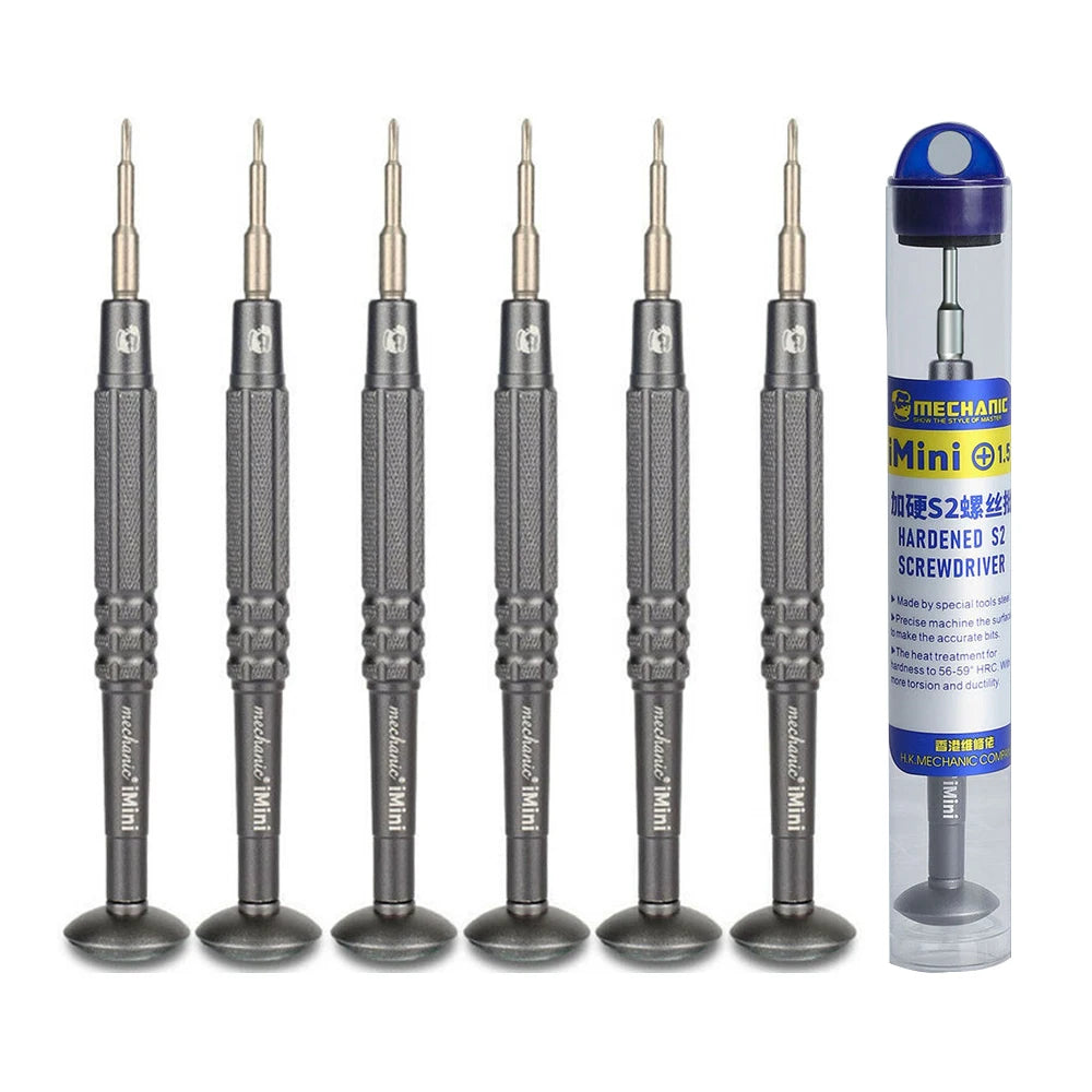 6 PCS Mechanic IMini Precision Screwdriver Set for Laptop/Mobile Phone Clocks Screw Repairing Screwdriver Kit Hand Repair Tools